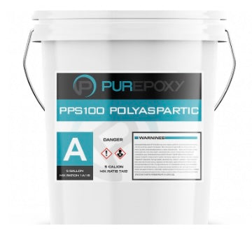Polyaspartic 100 Solids Part A - 5 GA
