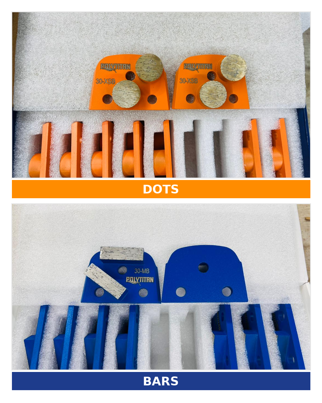 Dots vs. Bars: Which Diamond Grinding Bit Pattern?