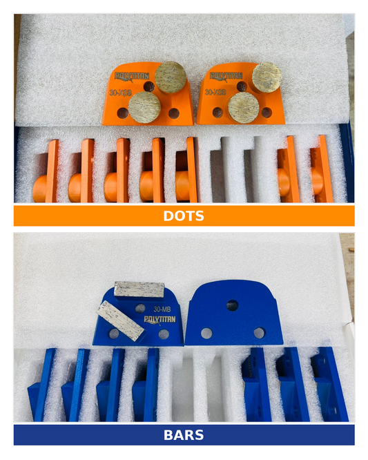 Dots vs. Bars: Which Diamond Grinding Bit Pattern?