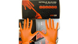 Textured 8 Mil Nitrile Gloves Bulk - Box of 100 Gloves
