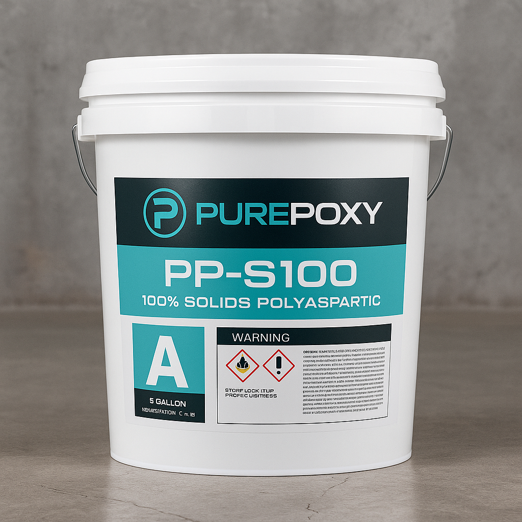 100% Solid Polyaspartic A - 5 GA