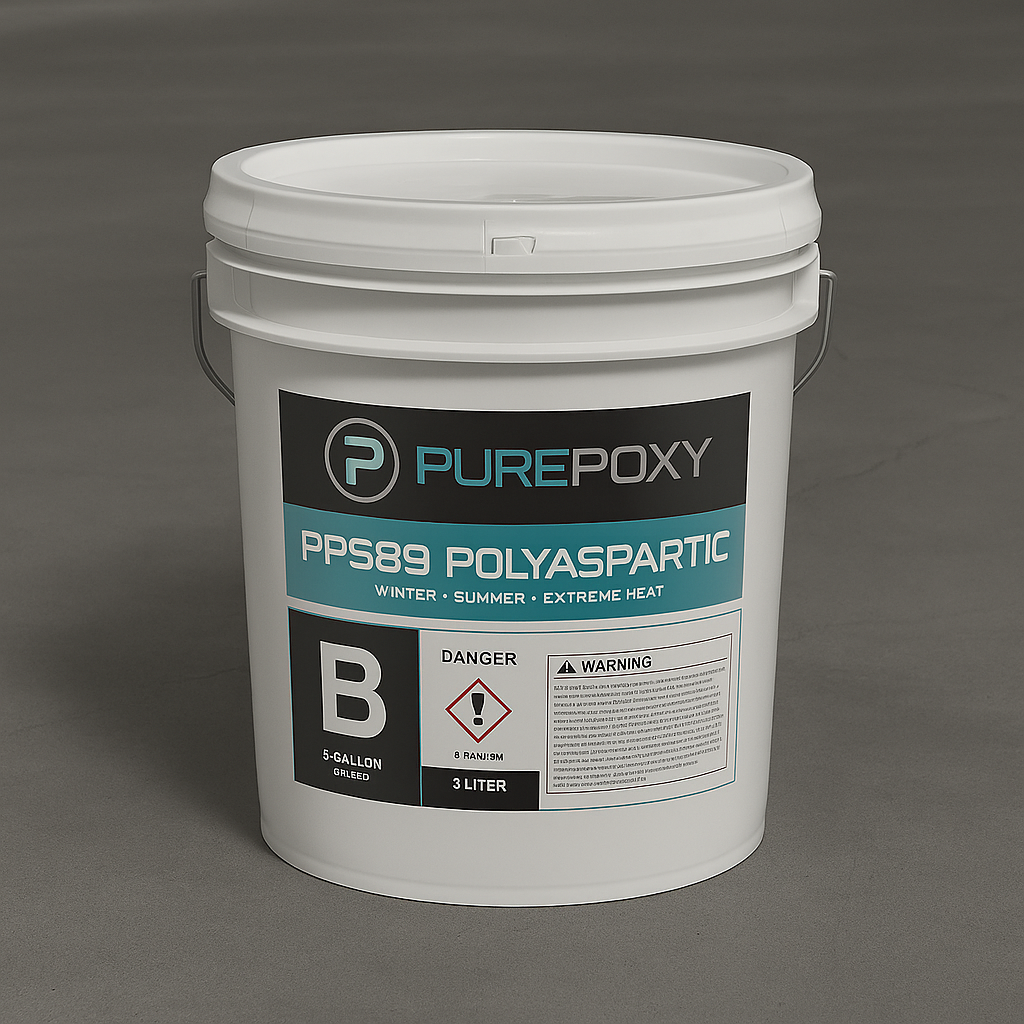 89% Solids Polyaspartic B - 5 GA