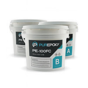 100% Solid Fast Cure Clear Epoxy
