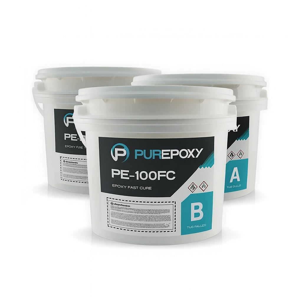 100% Solid Fast Cure Clear Epoxy