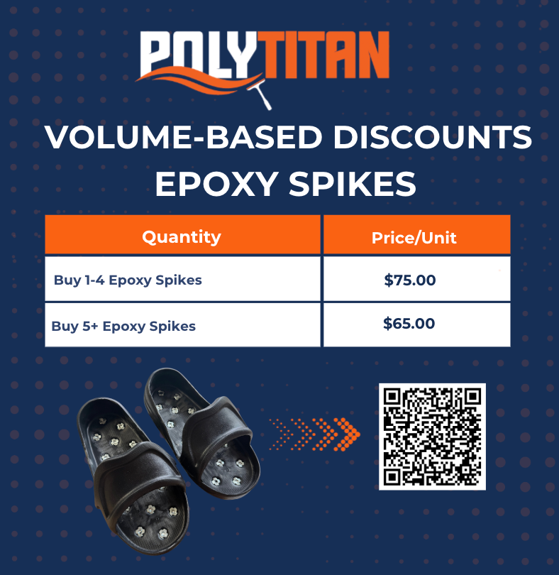 Epoxy Spike Shoes